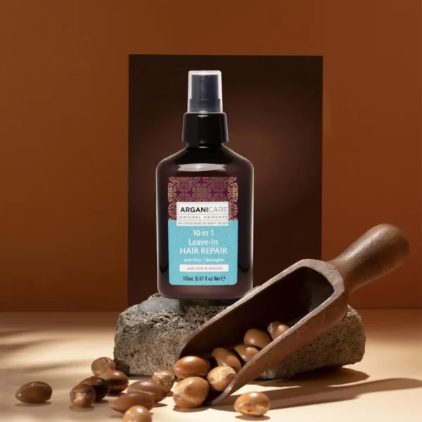 Spray réparateur démêlant antifrisottis à l’huile d’argan