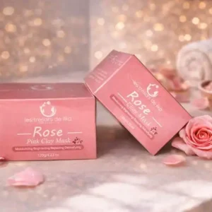 Masque à l’argile rose bio – Douceur, éclat et peau sensible 120 g