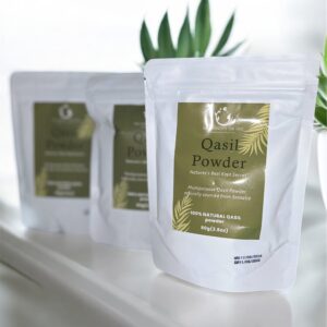 Poudre de Qasil – Nettoyant & masque visage naturel purifiant (80 g)