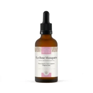 Huile de Rose Musquée BIO – Régénérante, anti-âge et éclat naturel 50 ml
