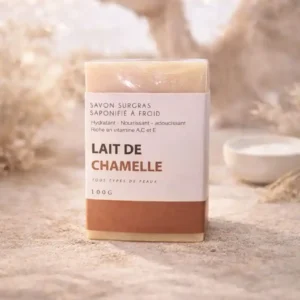 Savon au lait de chamelle – Peaux sensibles, eczéma & psoriasis