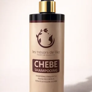 Shampoing au Chébé BIO – Pousse, force et hydratation des cheveux