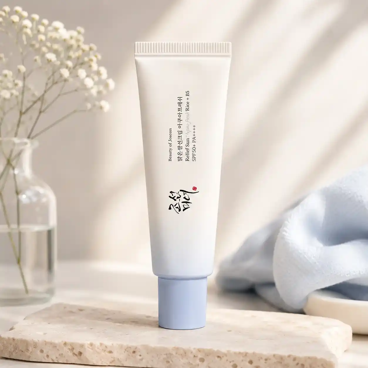 beauty of joseon aqua fresh,crème solaire coréenne SPF50,rice b5 sunscreen,crème solaire hydratante corée,sunscreen beauty of joseon,coréenne,creme solaire visage,panthénol B5 peau
