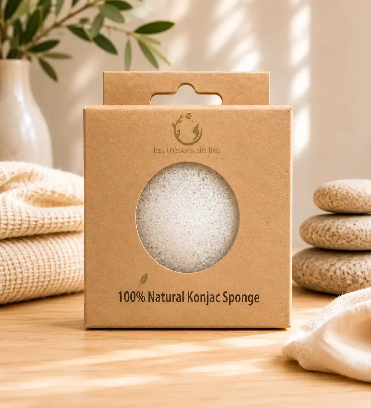 konjac naturelle,éponge visage,konjac sponge,nettoyage doux visage,skincare eponge,exfoliante douce eponge,sensible peau